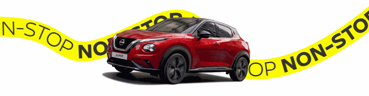 Grafismo com a oferta do Nissan Qashqai desde 22.990€, incluindo 36 meses de garantia, veículo de substituição e 500€ em Cartão Continente.